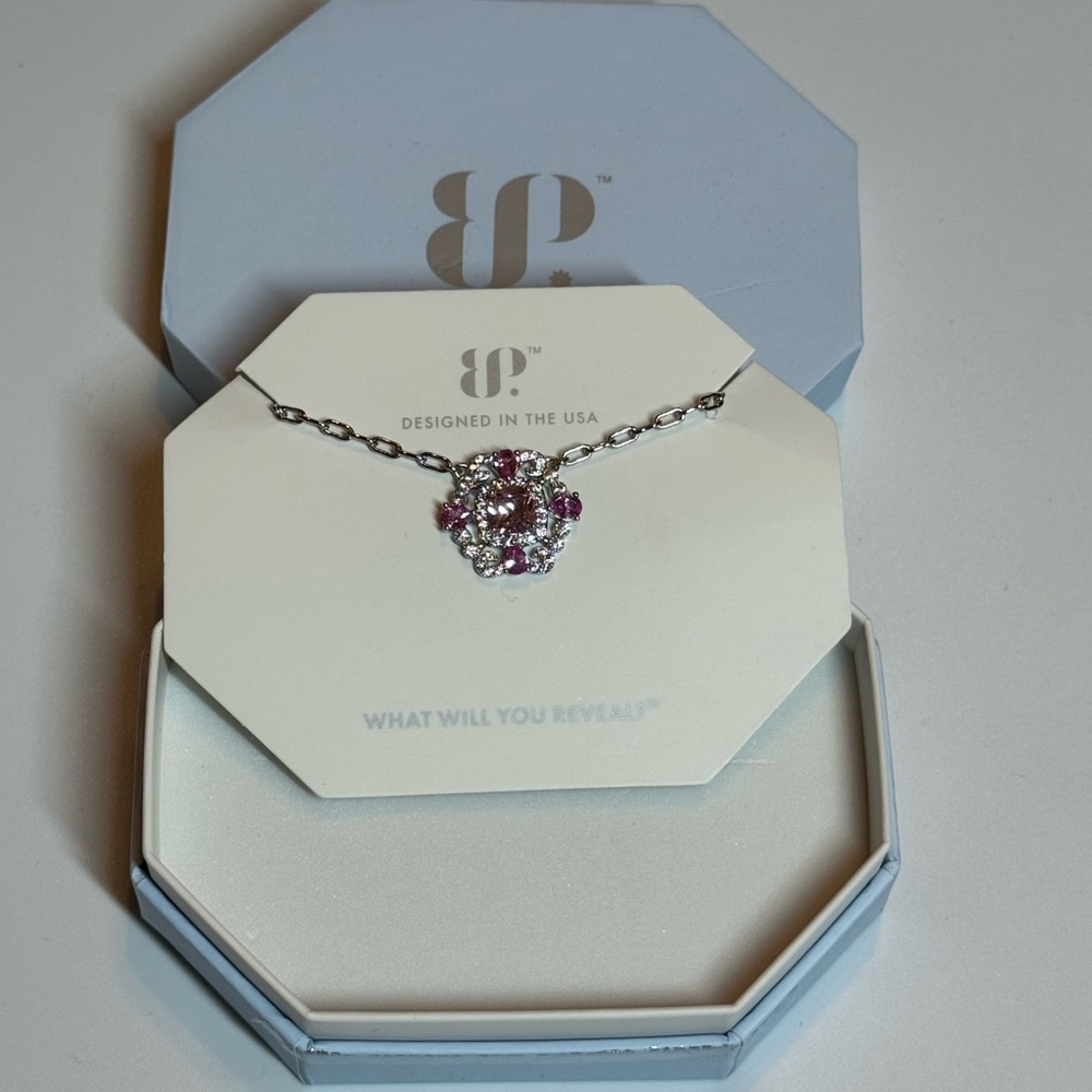 Snowflake Goddess Bomb Party Necklace